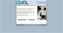 Desktop Screenshot of bdllabs.com